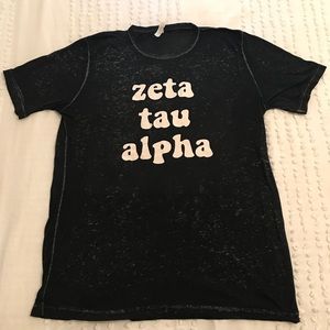 Zeta Tau Alpha Acid Wash Tee